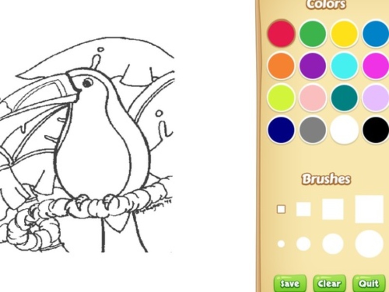 Amazon Rainforest Coloring Book for Kids 🕹️ 在 SGameS 線上遊玩
