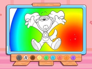 遊戲著色書：狗日在線