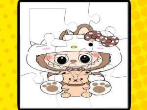 遊戲Labubu拼圖兒童遊戲在線