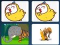 遊戲有趣的動物：為了記憶 在線