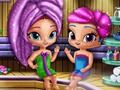 遊戲Shimmer and Shine：桑拿房裡的氣泡琴酒 在線