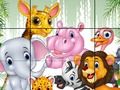 遊戲動物：滑動拼圖 在線