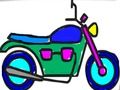 遊戲回到學校：摩托車上色在線