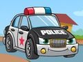 遊戲警察車輛拼圖在線