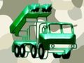 遊戲軍用卡車著色在線
