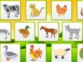 遊戲農場動物兒童學習記憶在線
