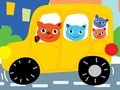 遊戲可愛動物與汽車差異在線