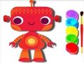 遊戲回到學校：機器人塗 coloring 書在線