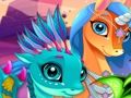 遊戲可愛的獨角獸和龍拼圖 在線
