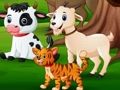 遊戲動物拼圖在線