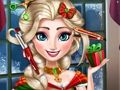 遊戲冰雪女王聖誕節真正的髮型 在線