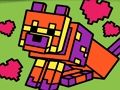 遊戲簡易兒童塗色 Mineblox在線