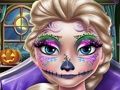 遊戲艾莎的可怕萬聖節妝容在線