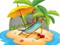 遊戲夏季海灘拼圖 在線