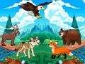 遊戲動物拼圖在線