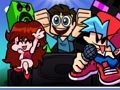 遊戲超級星期五夜Funkin對Minecraft在線