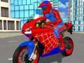 遊戲英雄特技蜘蛛摩托車模擬器3D 2在線