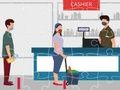 遊戲社交距離拼圖在線