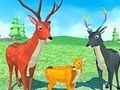 遊戲鹿模擬器動物家族 在線