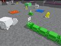 遊戲滑行塊狀蛇 3D 在線