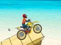 遊戲越野摩托車海灘跳躍 在線