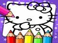 遊戲Hello Kitty 著色書 在線