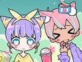 遊戲可愛的女孩頭像製造商 在線