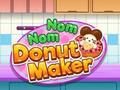 遊戲Nom Nom 甜甜圈機 在線