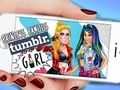 遊戲公主著名的社交媒體女孩 在線