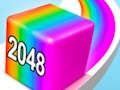 遊戲幾何堆棧 2048 運行 在線