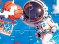 遊戲拼圖遊戲：太空籃球 在線