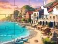 遊戲拼圖遊戲：海濱小鎮 在線