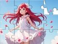 遊戲拼圖：白裙女孩 在線