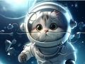 遊戲拼圖遊戲：太空人貓 在線