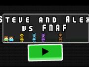 遊戲史蒂夫和亞歷克斯 vs Fnaf 在線