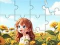 遊戲拼圖：向日葵女孩 在線