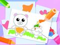 遊戲幼兒畫：可愛的小豬 在線