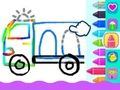 遊戲幼兒畫：救護車 在線
