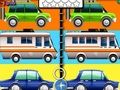 遊戲卡通車輛找出不同之處在線