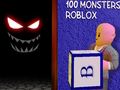 遊戲100 怪物 Roblox 在線
