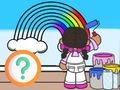 遊戲兒童測驗：為天空著色 在線