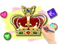 遊戲著色本：皇家皇冠 在線