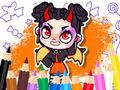 遊戲著色本：阿凡達世界可愛惡魔 在線