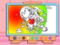 遊戲著色書：萬聖節小女巫 在線