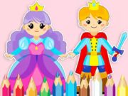 遊戲著色書：甜蜜的皇家約會 在線