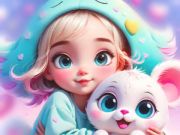 遊戲拼圖遊戲：甜蜜寶貝 在線