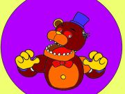 遊戲FNAF 著色書 在線
