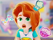 遊戲拼圖遊戲：樂高朋友廚房 遊戲名稱： Лего кухня с друзьями 在線