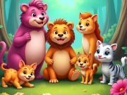 遊戲動物名稱拼圖 在線