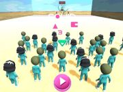 遊戲魷魚比賽3d 在線
